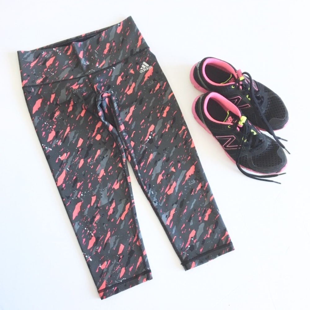 new Adidas โช Climalite Techfit Capri Leggings โช - Picture 6 of 10